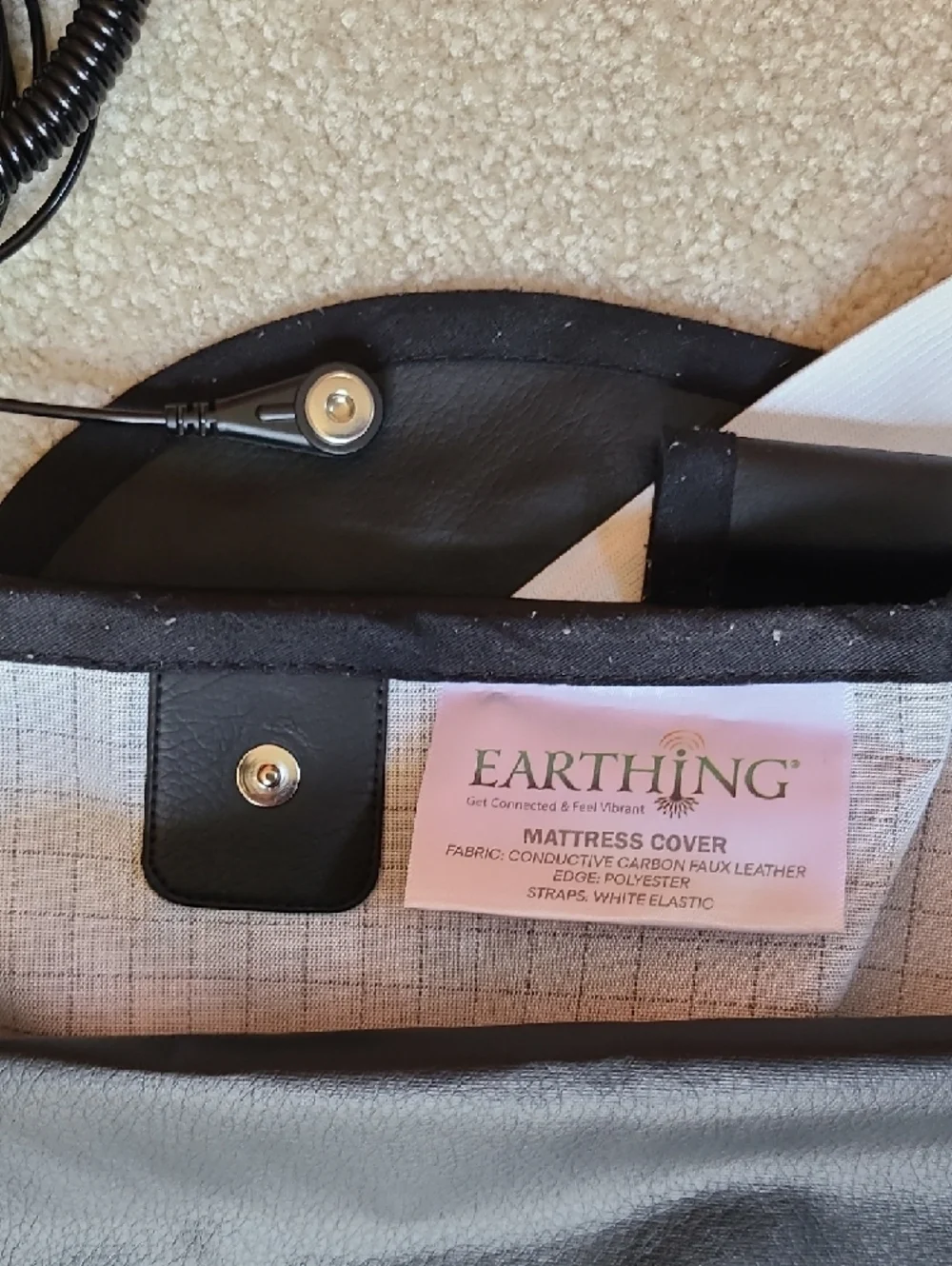 Earthing Grounding Mattress Cover